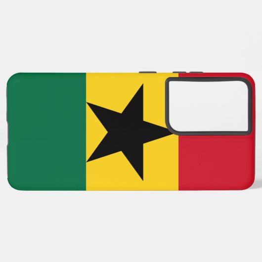Drapeau Coque Samsung Galaxy S21 Plus du Ghana (Verso Horizontal)