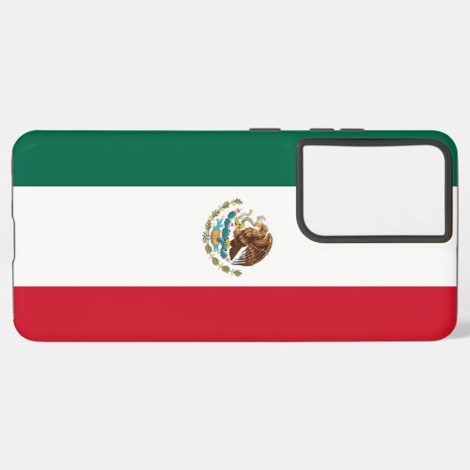 Drapeau Coque Samsung Galaxy S21 Plus du Mexique (Verso Horizontal)