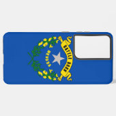 Drapeau Coque Samsung Galaxy S21 Plus du Nevada (Verso Horizontal)