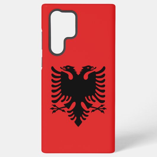 Drapeau Coque Samsung Galaxy S22 d'Albanie (Verso)