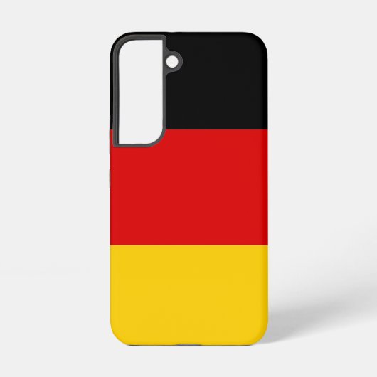 Drapeau Coque Samsung Galaxy S22 d'Allemagne (Verso)
