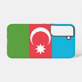 Drapeau Coque Samsung Galaxy S22 d'Azerbaïdjan (Verso Horizontal)
