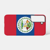 Drapeau Coque Samsung Galaxy S22 de Belize (Verso Horizontal)