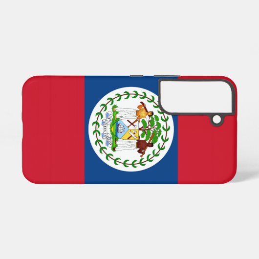 Drapeau Coque Samsung Galaxy S22 de Belize (Verso Horizontal)