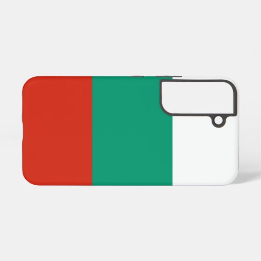 Drapeau Coque Samsung Galaxy S22 de Bulgarie (Verso Horizontal)