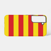 Drapeau Coque Samsung Galaxy S22 de Catalogne (Verso Horizontal)