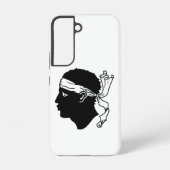 Drapeau Coque Samsung Galaxy S22 de Corse (Verso)