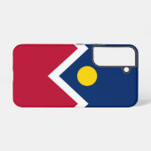 Drapeau Coque Samsung Galaxy S22 de Denver City (Verso Horizontal)