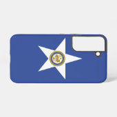 Drapeau Coque Samsung Galaxy S22 de Houston (Verso Horizontal)
