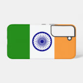 Drapeau Coque Samsung Galaxy S22 de l'Inde (Verso Horizontal)