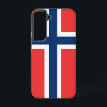 Drapeau Coque Samsung Galaxy S22 de Norvège<br><div class="desc">Levez votre Samsung Galaxy S22 avec notre couverture téléphonique exclusive ornée du drapeau audacieux et emblématique de la Norvège. Réalisée avec précision et soin, cette couverture protège non seulement votre appareil mais célèbre également le riche patrimoine culturel norvégien. Le design est caractérisé par la croix rouge, blanche et bleue, qui...</div>