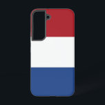 Drapeau Coque Samsung Galaxy S22 de Pays-Bas<br><div class="desc">Voici notre couverture Samsung Galaxy S22 avec le drapeau des Pays-Bas, conçu pour associer protection et célébration du patrimoine néerlandais. Réalisée avec une attention minutieuse aux détails, cette couverture affiche fièrement le tricolore emblématique du rouge, du blanc et du bleu, symbolisant l'histoire, la culture et l'identité nationale des Pays-Bas. Que...</div>