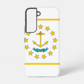Drapeau Coque Samsung Galaxy S22 de Rhode Island (Verso)