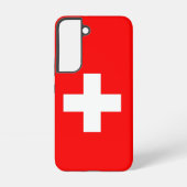 Drapeau Coque Samsung Galaxy S22 de Suisse (Verso)