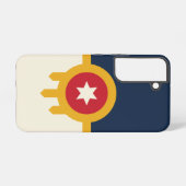 Drapeau Coque Samsung Galaxy S22 de Tulsa, Oklahom (Verso Horizontal)