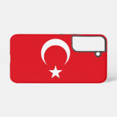 Drapeau Coque Samsung Galaxy S22 de Turquie (Verso Horizontal)