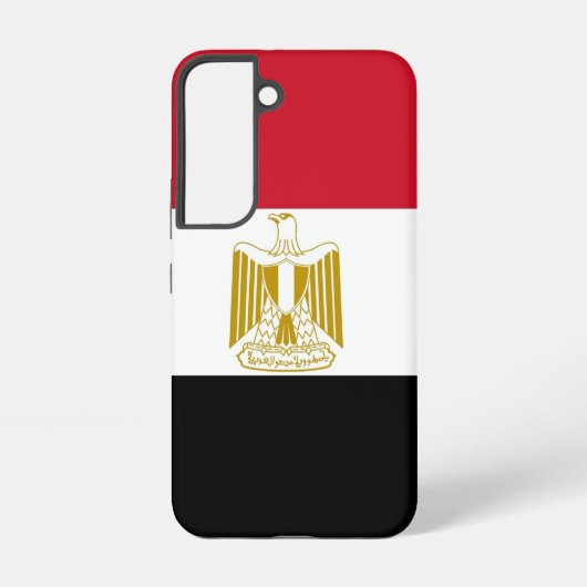 Drapeau Coque Samsung Galaxy S22 d'Égypte (Verso)