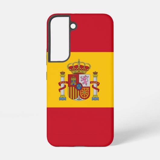 Drapeau Coque Samsung Galaxy S22 d'Espagne (Verso)