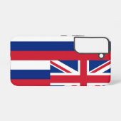 Drapeau Coque Samsung Galaxy S22 d'Hawaii (Verso Horizontal)