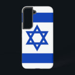 Drapeau Coque Samsung Galaxy S22 d'Israël<br><div class="desc">Ajoutez une touche de fierté israélienne à votre Samsung Galaxy S22 avec notre couverture exclusive avec le drapeau d'Israël ! Réalisée avec une attention minutieuse aux détails, cette couverture est plus qu'un simple accessoire protecteur, c'est une célébration du patrimoine israélien et de la richesse culturelle. Le design présente fièrement les...</div>
