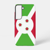 Drapeau Coque Samsung Galaxy S22 du Burundi (Verso)