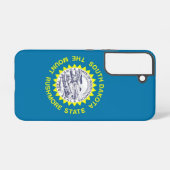 Drapeau Coque Samsung Galaxy S22 du Dakota du Sud (Verso Horizontal)