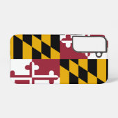 Drapeau Coque Samsung Galaxy S22 du Maryland (Verso Horizontal)