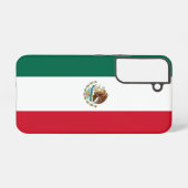 Drapeau Coque Samsung Galaxy S22 du Mexique (Verso Horizontal)