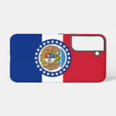 Drapeau Coque Samsung Galaxy S22 du Missouri (Verso Horizontal)