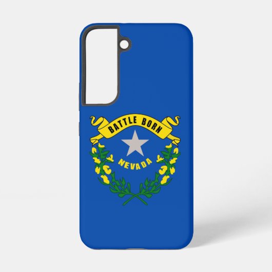 Drapeau Coque Samsung Galaxy S22 du Nevada (Verso)