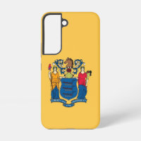 Drapeau Coque Samsung Galaxy S22 du New Jersey