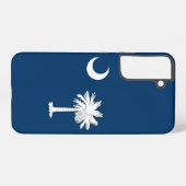 Drapeau Coque Samsung Galaxy S22 Plus Caroline du  (Verso Horizontal)