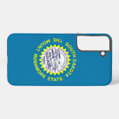 Drapeau Coque Samsung Galaxy S22 Plus Dakota du Su (Verso Horizontal)