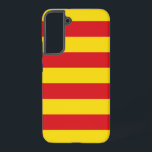 Drapeau Coque Samsung Galaxy S22 Plus de Catalogne<br><div class="desc">Ajoutez une touche de fierté catalane à vos accessoires de téléphone avec notre coque Samsung Galaxy S22 Plus exclusif avec le drapeau de la Catalogne, Espagne! Conçu avec une attention minutieuse aux détails, ce boîtier téléphonique est plus qu’un simple accessoire protecteur, c’est une célébration vibrante du patrimoine culturel et de...</div>
