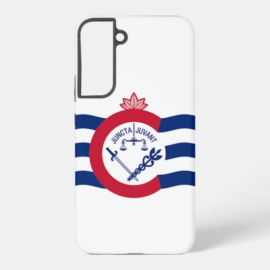 Drapeau Coque Samsung Galaxy S22 Plus de Cincinnat (Verso)