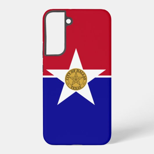 Drapeau Coque Samsung Galaxy S22 Plus de Dallas (Verso)