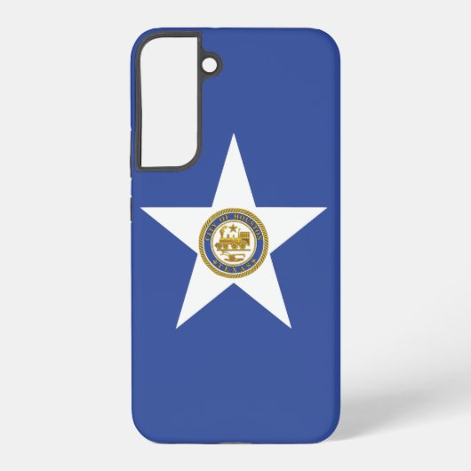 Drapeau Coque Samsung Galaxy S22 Plus de Houston (Verso)