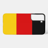 Drapeau Coque Samsung Galaxy S22 Plus de l'Allemag (Verso Horizontal)
