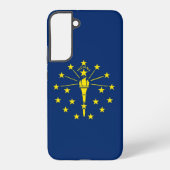 Drapeau Coque Samsung Galaxy S22 Plus de l'Indiana (Verso)