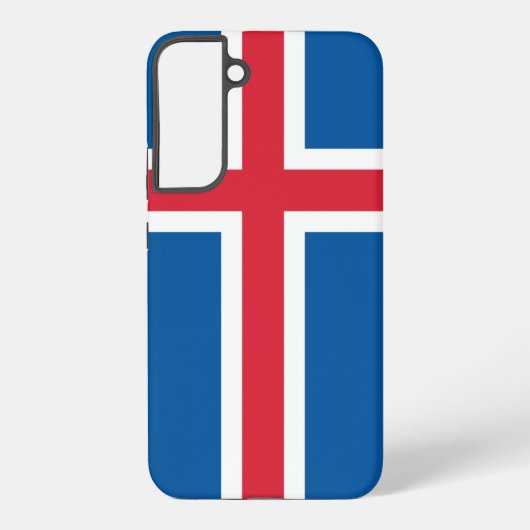 Drapeau Coque Samsung Galaxy S22 Plus de l'Islande (Verso)