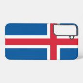 Drapeau Coque Samsung Galaxy S22 Plus de l'Islande (Verso Horizontal)