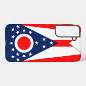 Drapeau Coque Samsung Galaxy S22 Plus de l'Ohio (Verso Horizontal)
