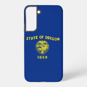 Drapeau Coque Samsung Galaxy S22 Plus de l'Oregon (Verso)