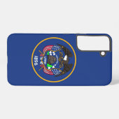 Drapeau Coque Samsung Galaxy S22 Plus de l'Utah (Verso Horizontal)