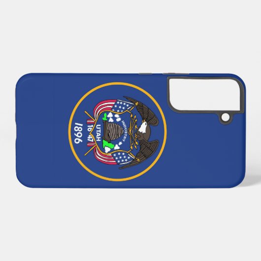 Drapeau Coque Samsung Galaxy S22 Plus de l'Utah (Verso Horizontal)