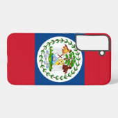 Drapeau Coque Samsung Galaxy S22 Plus du Belize (Verso Horizontal)