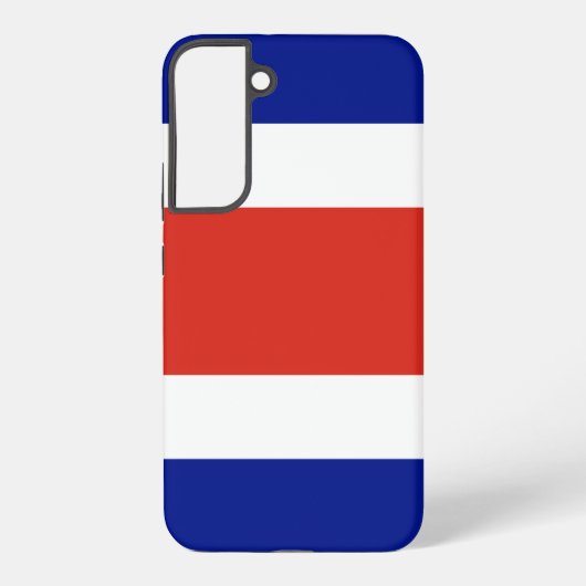 Drapeau Coque Samsung Galaxy S22 Plus du Costa Ric (Verso)