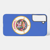 Drapeau Coque Samsung Galaxy S22 Plus du Minnesota (Verso Horizontal)