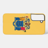 Drapeau Coque Samsung Galaxy S22 Plus du New Jerse (Verso Horizontal)