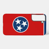 Drapeau Coque Samsung Galaxy S22 Plus du Tennessee (Verso Horizontal)